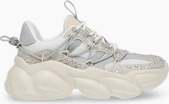 Steve Madden Womens Spec R Chunky Trainers - Cream - Size: 3