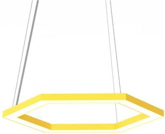 Lumicom Esagono L&aacute;mpara De Techo &Oslash;40 Monocolor Mate