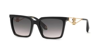 Roberto Cavalli SRC157M 0700 Mens Sunglasses Black Size 54