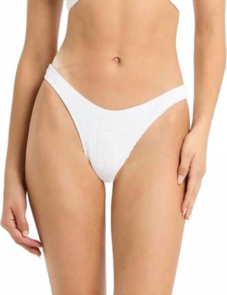 Bond-Eye Scene Brief Bikini Bottom In Optic White Eco