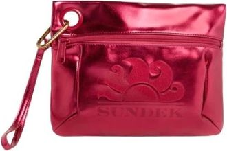 Sundek Pochette CON Logo - unisex - Clutches - Roze - ONE Size - Tassen