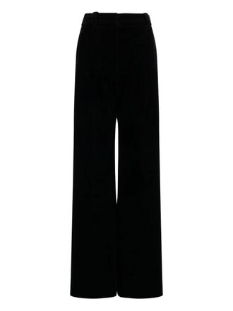 Patou smocking trousers - Black
