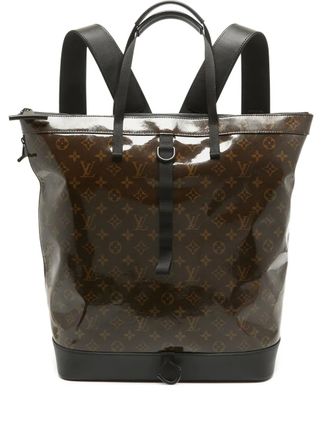 Louis Vuitton monogram glaze backpack - Brown