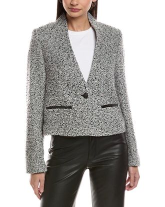 Rag & Bone Rag & Bone Pippa Tweed Wool-Blend Blazer