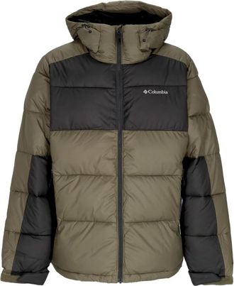 Columbia Capuchonjas Steengroen - Heren - Winterjassen - Groen - XL - Polyester - Jassen