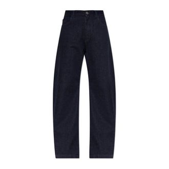 The Attico Jeans con logo ricamato - - Jeans - Donna - Blu - W25