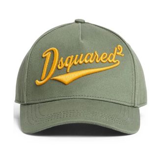 Dsquared2 Caps, male, Green, Size: ONE SIZE Mens Baseball Cap