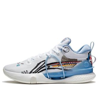 Li-Ning Speed 8 Premium White Blue ABAS005-4
