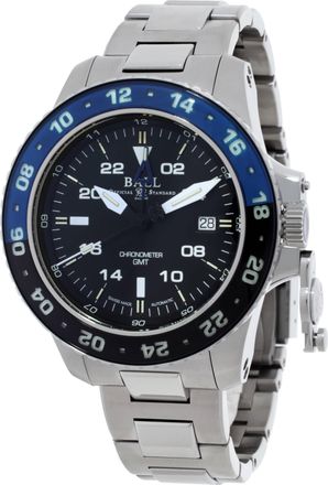 Ball Engineer Hydrocarbon AeroGMT II Automatic Black Dial Mens Watch DG2018C-S5C-BK