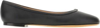 Chloé Slipper & Pantoletten - Chloe Leather Ballerina Flats - Gr. 36 (EU) - in Schwarz - für Damen