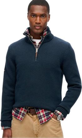 Superdry Classics Henley sweatshirt voor heren