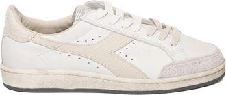 Diadora Prestige Used - Heren - Sneakers - Wit - 43 EU - Katoen - Schoenen