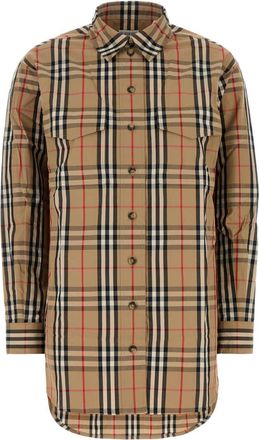 Burberry Embroidered Cotton Shirt