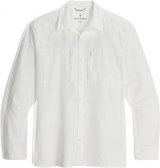 Royal Robbins Expedition III Button-Up Shirt in White at Nordstrom, Size Xx-Large