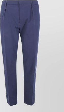 Paul Smith mens tailored trousers front pleats belt loops