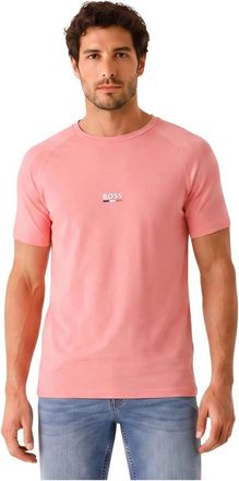 HUGO BOSS Hombre, Camisetas, Rosa, Talla: M