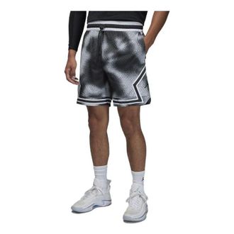Air Jordan Dri-fit Sport Diamond Pattern Shorts Black Wolf Gray Wolf Gray FB7577-070