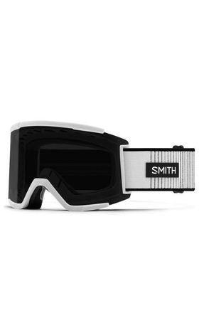 Smith Squad MAG 186mm Snow Goggles in White Fade Out /Sun Black at Nordstrom