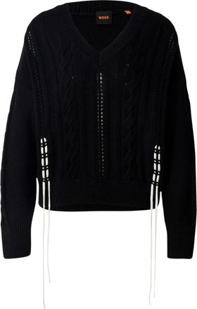 HUGO BOSS Donna, Maglie, Nero, L, new
