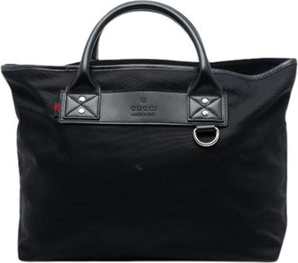 Gucci Pre-owned Tote Bags, female, Black, Size: ONE SIZE Pre-owned Business Bag