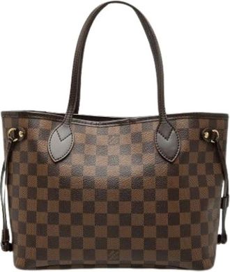 Louis Vuitton Pre-owned Tote Bags, female, Brown, Size: ONE SIZE Pre-owned Neverfull PM Tote Bag