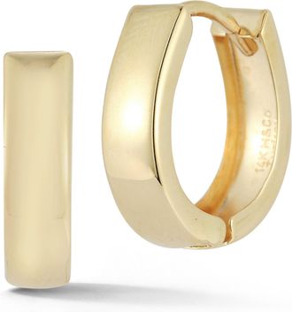 Ember Fine Jewelry 14K Gold Small Oval Hoops