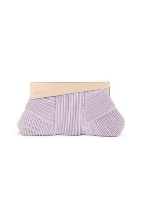 Badgley Mischka Millie Mini Pleated Clutch in Lilac at Nordstrom, Size Small