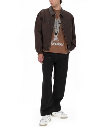 Represent Trucker Jacket - Brown