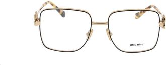 Miu Miu Stijlvolle zonnebril voor modeliefhebbers - unisex - Brillen - Geel - ONE Size - Accessoires