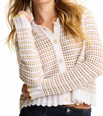 Lisa Todd Bright Idea Cardigan In White