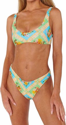 Show me your Mumu Kini Bottom Reversible In Bouquet Gingham