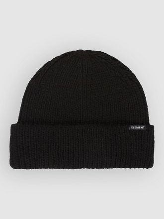 Element Mid Heavy Knit Solid Beanie schwarz