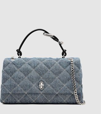 Marc Jacobs Sac The Large Dual Chain Shoulder Light Wash Indigo