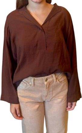Neu Nomads Joyce Blouse In Chocolate