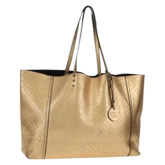 Bottega Veneta Pre-owned Tote Bags, female, Yellow, Size: ONE SIZE Pre-owned Vintage Tote Bag