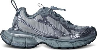 Balenciaga mesh panel sculpted sole trainers - Grijs