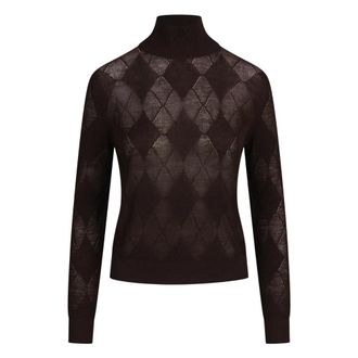 Ballantyne Maglione Dolcevita - - Knitwear - Donna - Marrone - XS