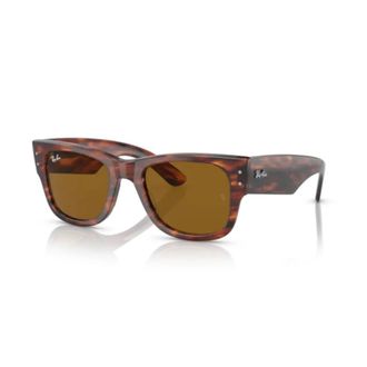 Ray-Ban Sunglasses, unisex, Brown, Size: 51 MM Mega Wayfarer