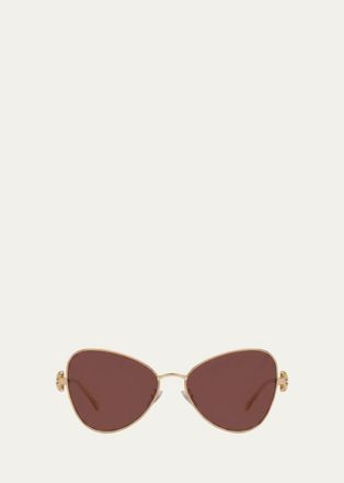 Loewe Anagram 57MM Butterfly Sunglasses