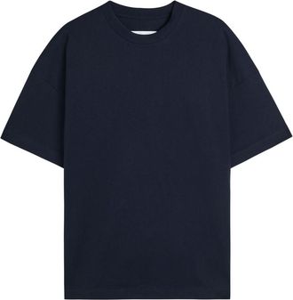 Jil Sander Cotton T-shirt - Navy - M