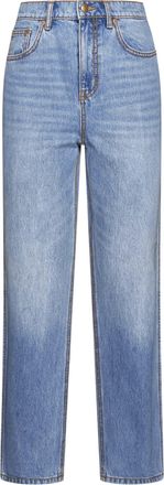 Tory Burch Straight Leg Jeans