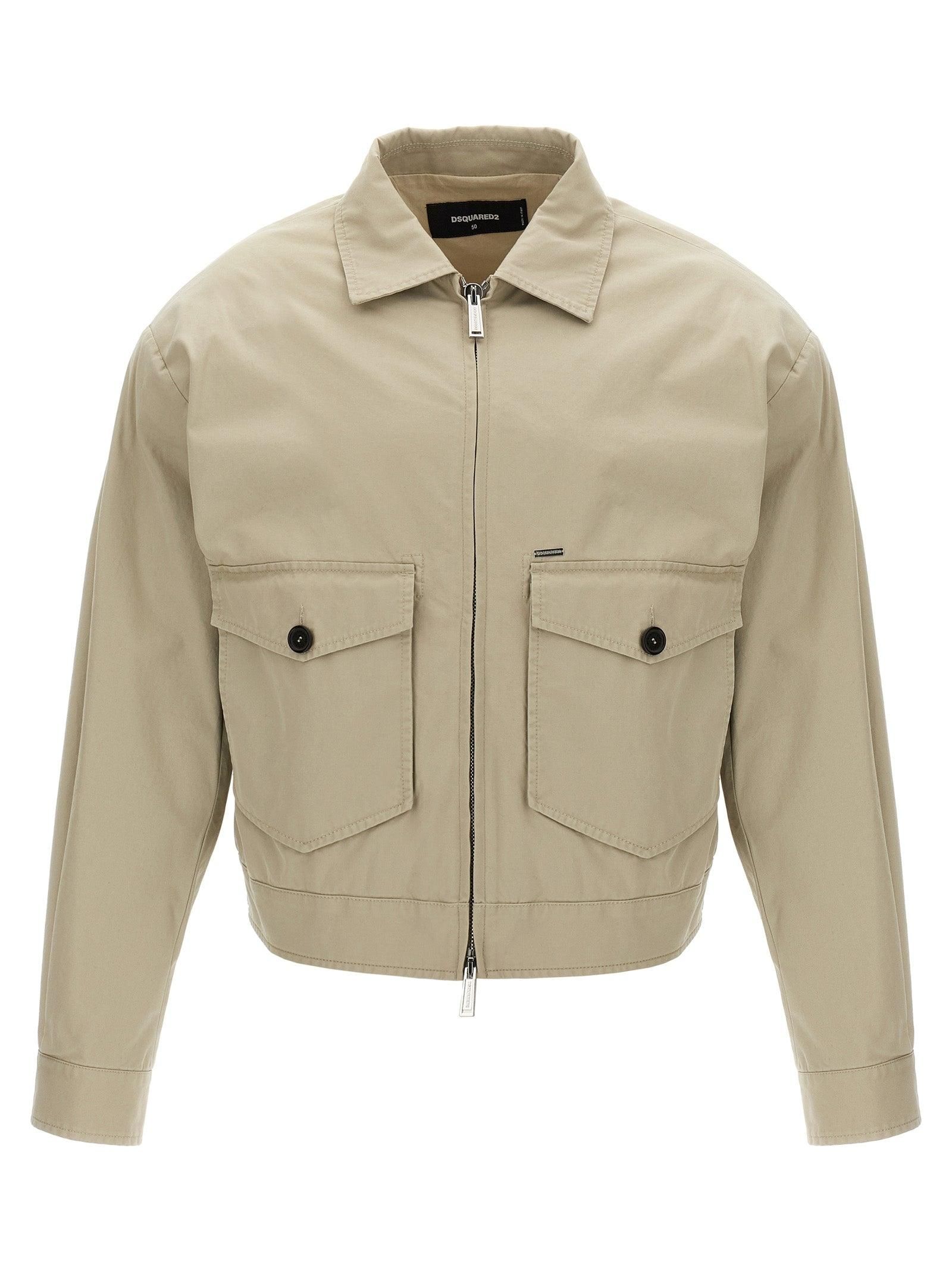 Dsquared2 Denim Jackets, male, Blue, Size: M Denim Jacket Dsquared2 Denim Jackets, male, Blue, Size: M Denim Jacket