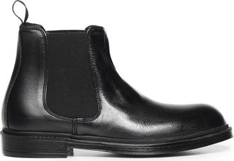 Giuliano Galiano Chelsea Boots - Heren - Chelseaboots - Zwart - 44 EU - Leer - Schoenen