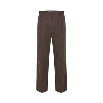 Sams&oslash;e & Sams&oslash;e Pantalones Rectos - Trousers - Hombre - Marr&oacute;n - XL
