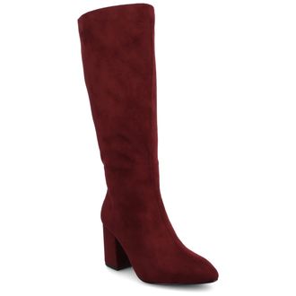 Journee Collection Women & apos;s Ameylia Medium and Wide Width Wide Calf Boots