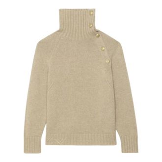 Zadig&Voltaire Dames, Truien, Groen, Maat: XS Kasjmier