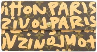 Louis Vuitton Pre-owned Wallets, unisex, Brown, Size: ONE SIZE Pre-owned Long Wallet (bi-fold)