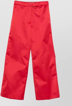 Frankie Shop satin wide-leg trousers