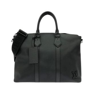 Louis Vuitton Pre-owned Vintage Tote Bag - Heren - Pre-owned - Zwart - Maat: ONE Size Leer