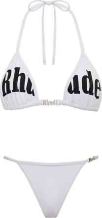 Rhude Badmode, Dames, Wit, L, Tropez Two-Piece Bi